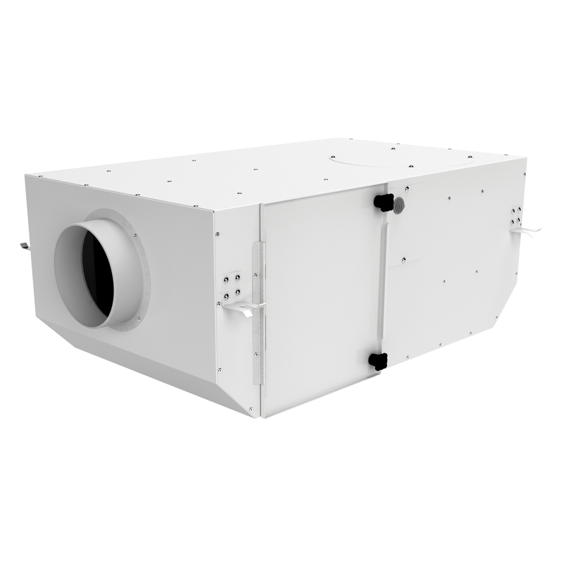 Blauberg Iso Box-F 150 G4/H13 L V2 - Centrifugal inline fans with forward curved blades in sound-insulated casings with filters