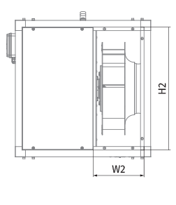 Blauberg Iso-VK 630 4D - Dimensions