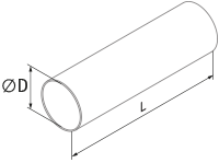 Blauberg BlauPlast RR 200/1 - Dimensions