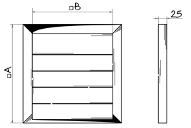 Blauberg GM 485 - Dimensions