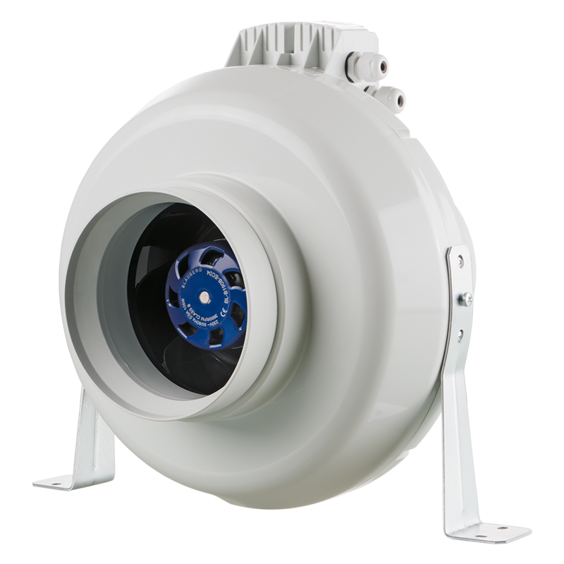 Blauberg Centro EC 100 W1 - Centrifugal inline fans in plastic casings with EC-motors