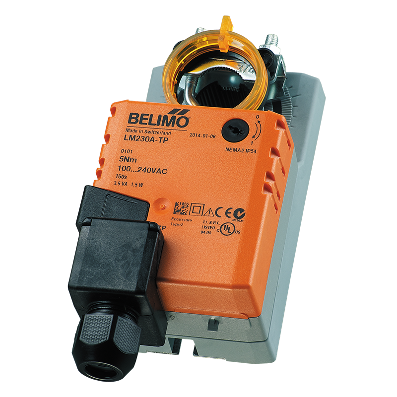 Series Blauberg Belimo LM - Electric actuators - Electrical accessories