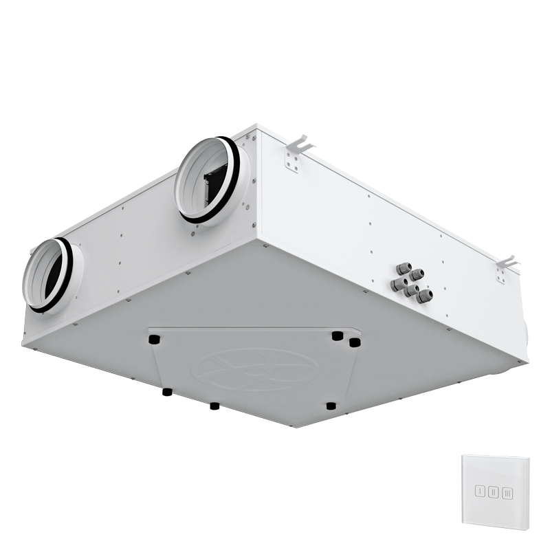 Blauberg KOMFORT ERV D 300 R S4 - Suspended heat and energy recovery air handling units
