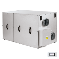 Rotary commercial AHU - Air handling units - Blauberg KOMFORT Roto EC LHP 400 S18