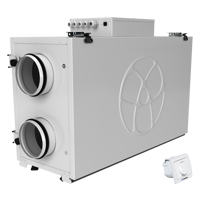 Horizontal Units - Crossflow residential AHU - Blauberg KOMFORT Ultra EC L2 300-E S2 white