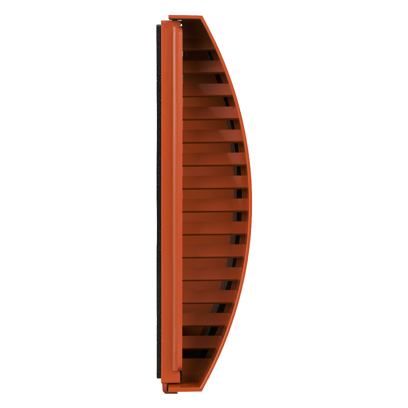 Blauberg AH-10 terracotta 100 - Plastic hoods decoration of supply and exhaust vents of public, residential and industrial ventilation systems