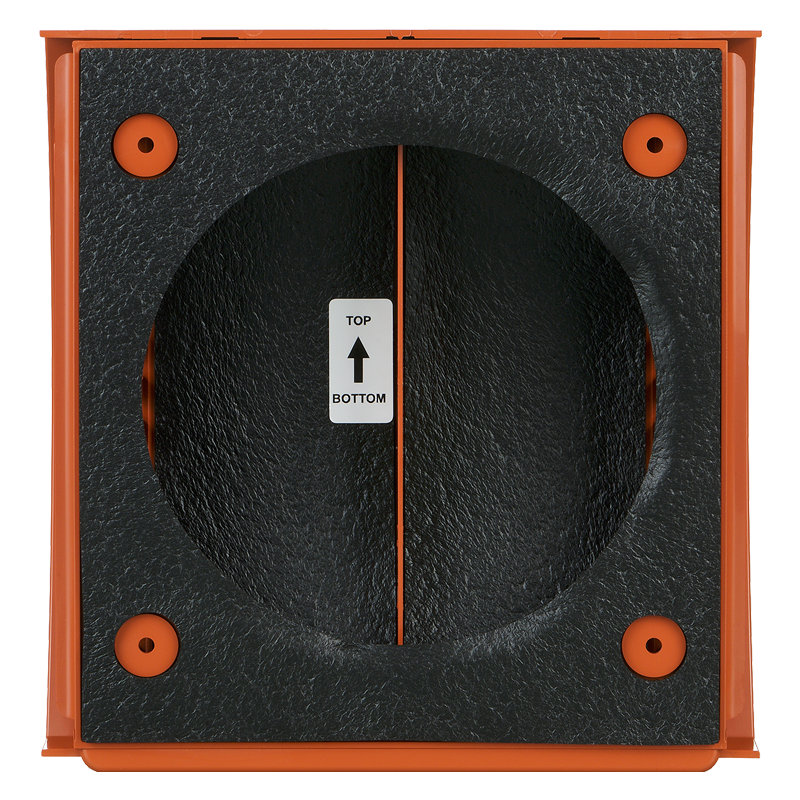 Blauberg AH-10 terracotta 100 - Plastic hoods decoration of supply and exhaust vents of public, residential and industrial ventilation systems